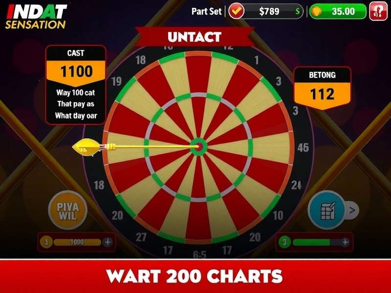 India Dart Sensation gameplay screenshot
